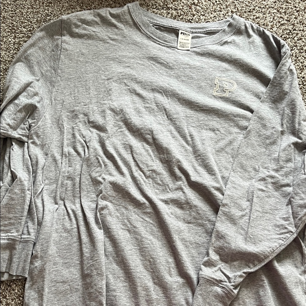 Gray Long Sleeve by Pink